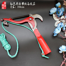 五金园林农用工具高空剪黑色带绳滑轮果枝剪枝剪带夹摘果高枝剪刀详情13