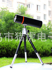 The headlamp of the powerful flashlight is equipped with a 18650 rechargeable lithium battery of 3.7v polymer with long battery life in stock pic 11