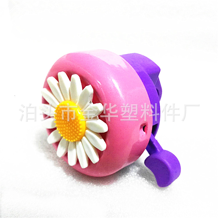 Bicycle bell accessories, chrysanthemum bicycle bells with flower decorations, small bell berths pic 9