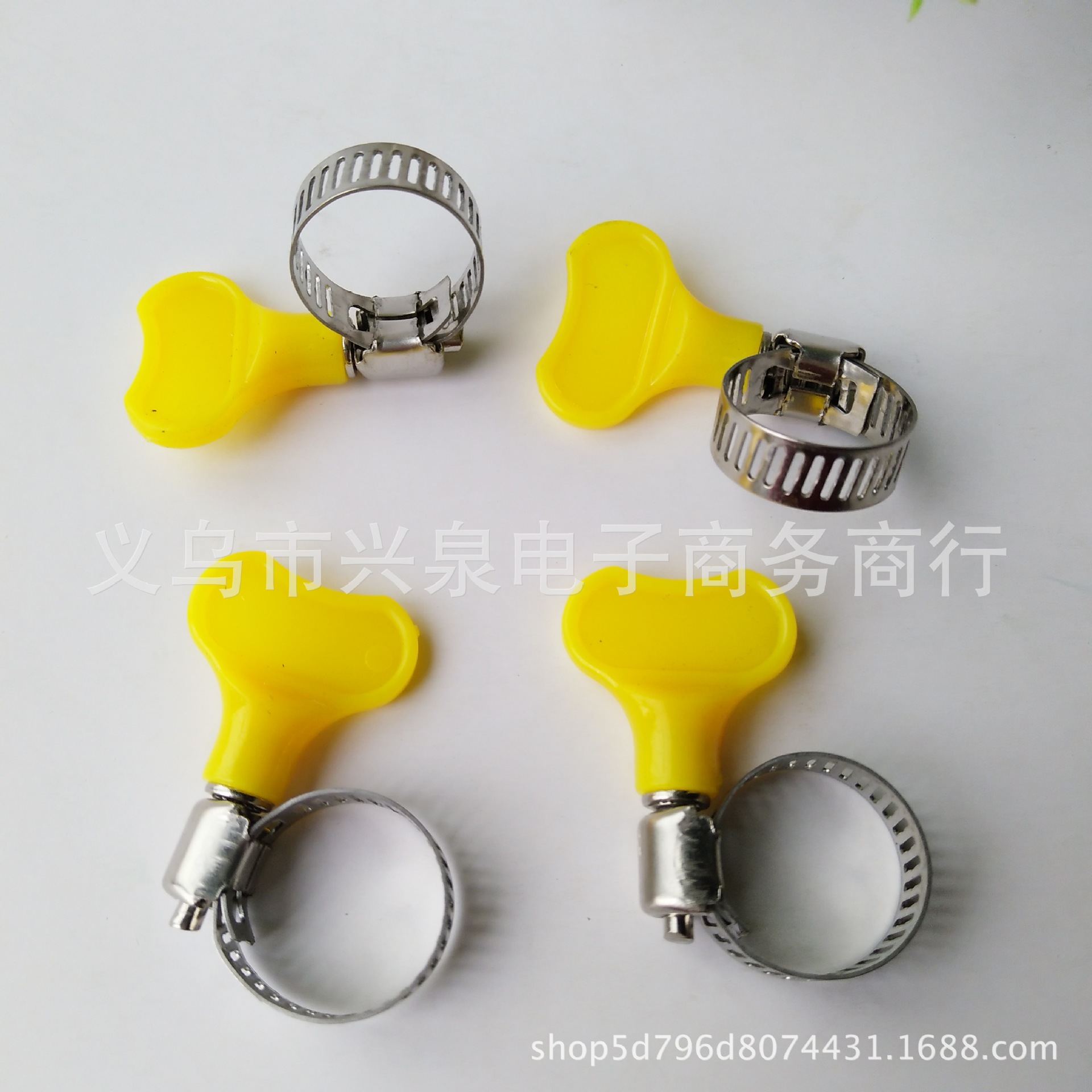 【 Door 】 Single hose clamp 100/ pack 5000/ box single hose clamp 12-20mm plastic handle small American-style clamp gas pipe clamp, pipe clamp wholesale 1 yuan pic 5