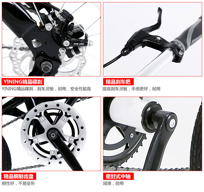 14-inch folding bicycle, ultra-light and portable adult bicycle, folding bike, urban leisure cycling bicycle pic 35