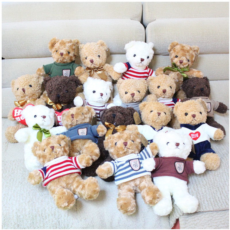 潮流玩具泰迪熊毛绒玩偶批发哭娃可爱柔软儿童礼物详情7