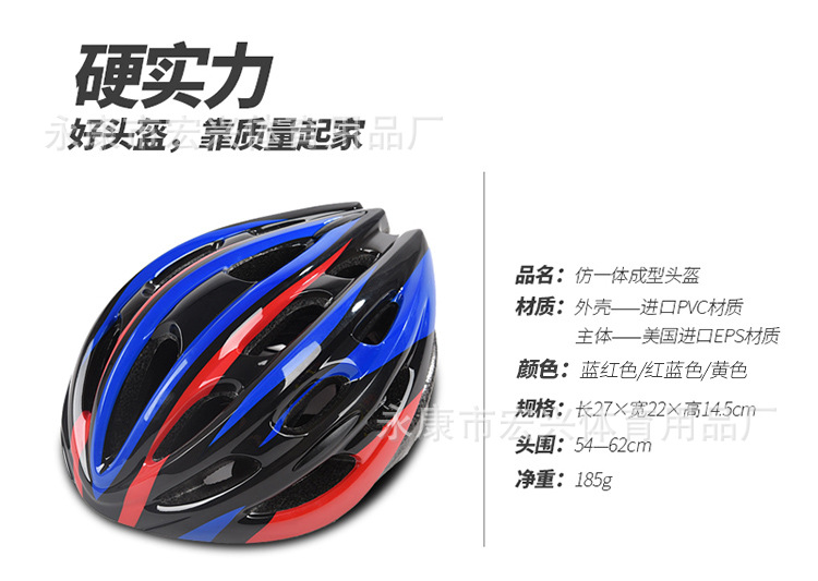 儿童轮滑头盔溜冰鞋自行车平衡车滑板车运动安全帽成人骑行护具男详情3