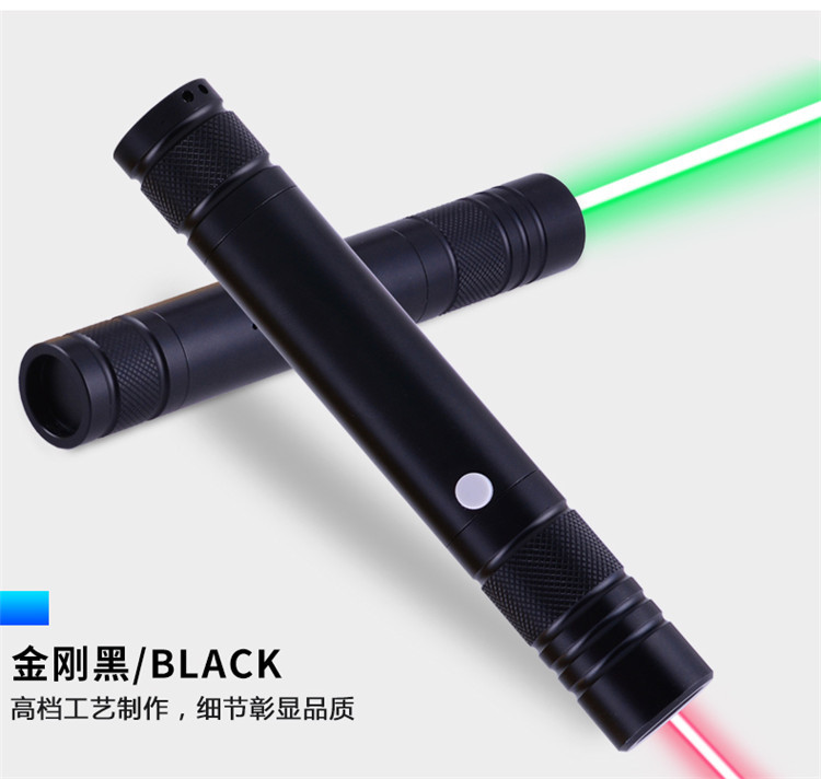 2019 New USB charging laser flashlight, hand-held shooting tower sand table, laser lamp, laser pen wholesale, multi-functional strong light illumination pic 10