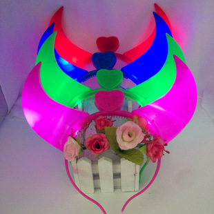 新款蕾丝爱心发光棒闪光棒夜仙女棒夏季夜市活动场所助威产品批发详情18