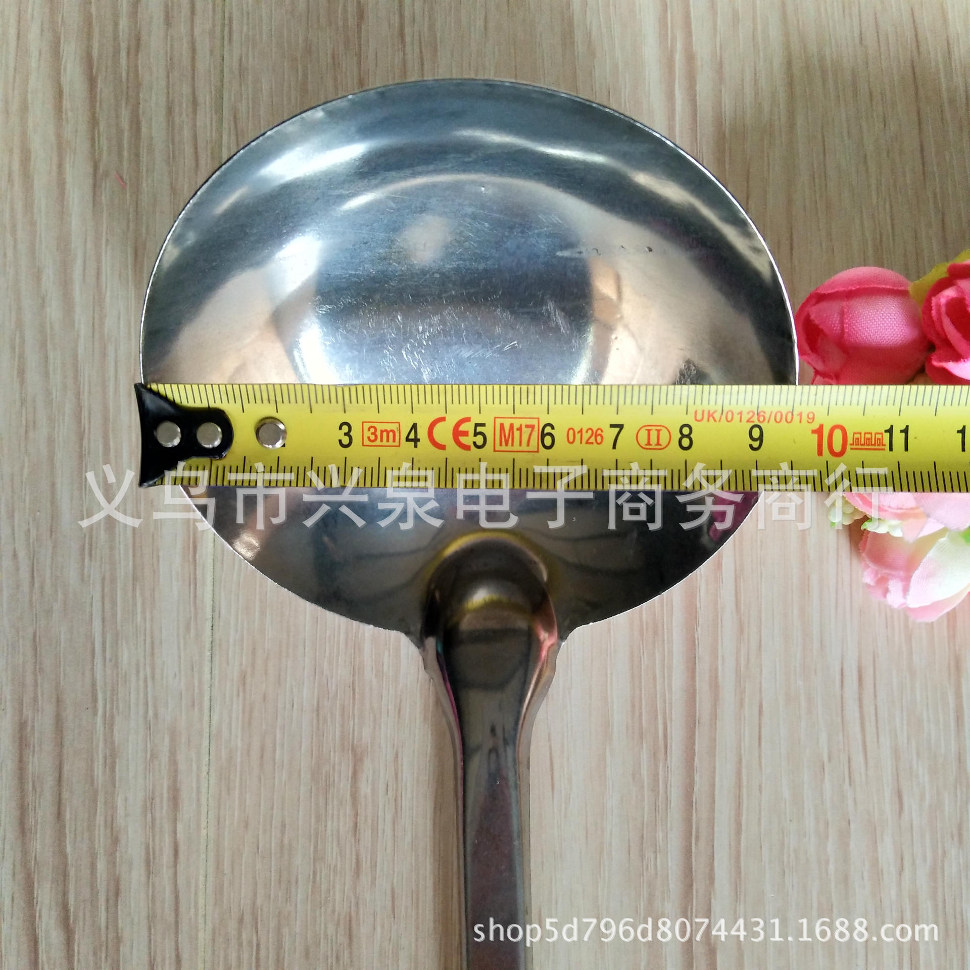 【 Zone 2-4 】 Large steel stir-frying spoon 1000 yuan per box, large soup spoon, black-handled steel spoon, stainless steel cooking spoon, stir-frying spoon, kitchenware pic 3
