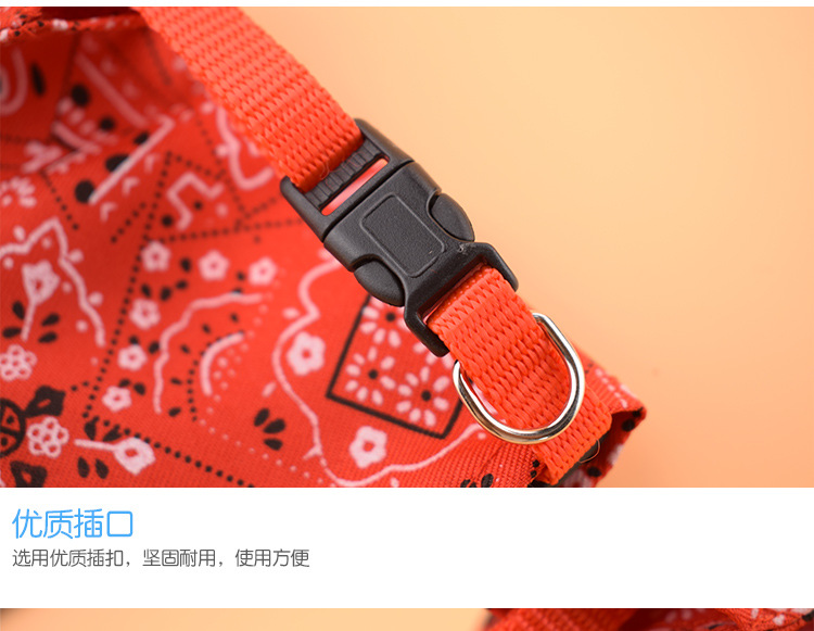 Pet supplies: Pet saliva wipes, printed pet dog collars, cat triangular collars, pet triangular collars pic 7