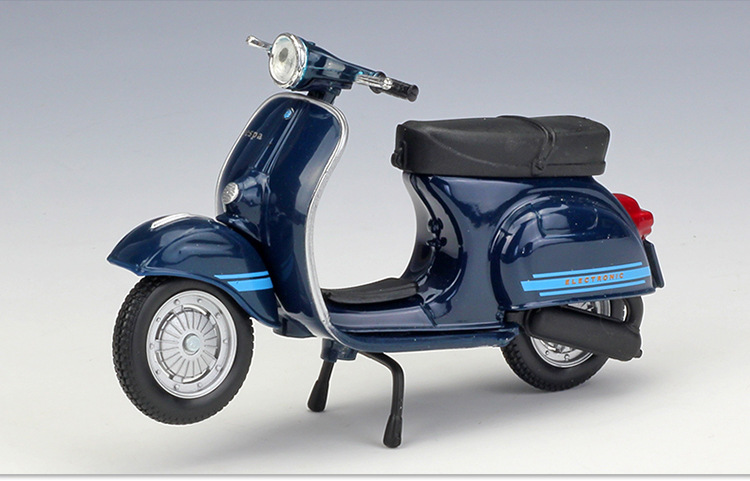1:18Vespa 维斯帕踏板车摩托车仿真合金模型复古摩托车玩具车详情19