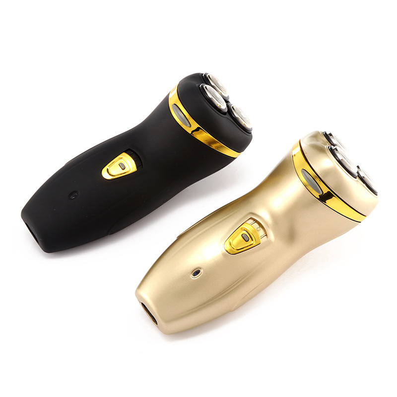 Lingke ES178 Gold three-blade Razor, Electric charging razor, waterproof Beard Razor Manufacturer wholesale pic 16