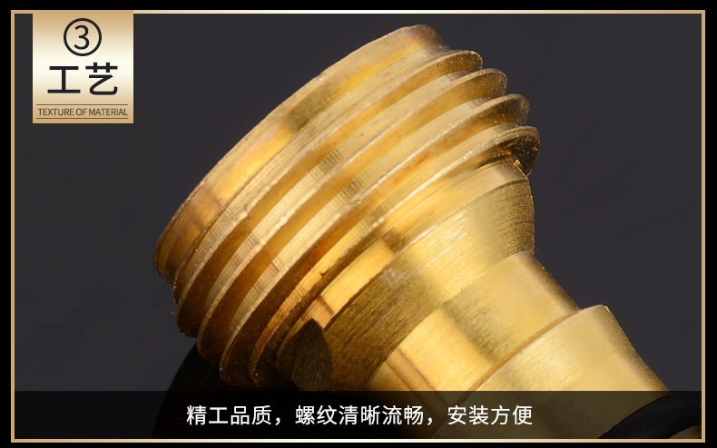 厂家供应6分外牙奶嘴接头6分内牙洗车水枪奶嘴尾巴详情5