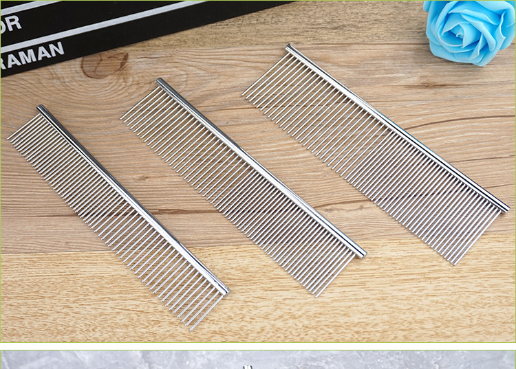 Brush, Amazon comb, steel needle comb factory direct sales, pet and gardening supplies, dog cleaning and grooming pic 10
