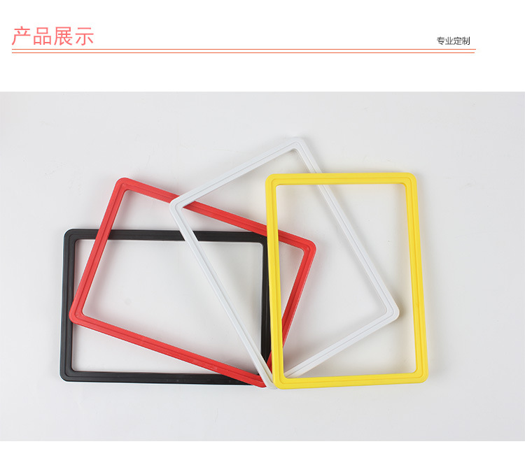 Supermarket pop poster frame, fruit and vegetable promotion display stand A4U bottom advertising clothing price tag, black poster stand, store display stand notice bracket, fresh produce special offer notice stand, store product discount display sign support pic 8