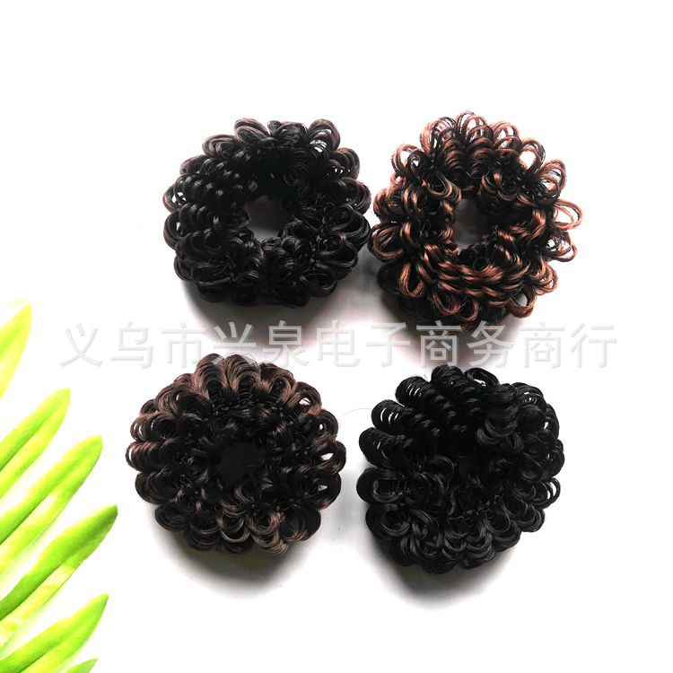 【1-7 Zones 】 Large wigs 20 per pack, large wig loops, hair loops, realistic headwear, fiber hair accessories, best-selling products, Yiwu accessories wholesale pic 5