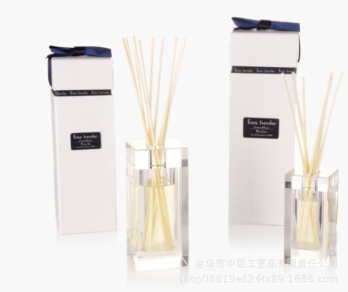 High-end flameless aromatherapy set for home use, with long-lasting deodorizing rattan strips for indoor fragrance and fresh air, 150ml pic 5
