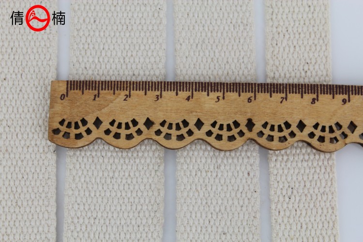 2cm/25/30/40/50mm wide all-cotton woven straps, bag straps, hand straps, clothing accessories, high density pic 9