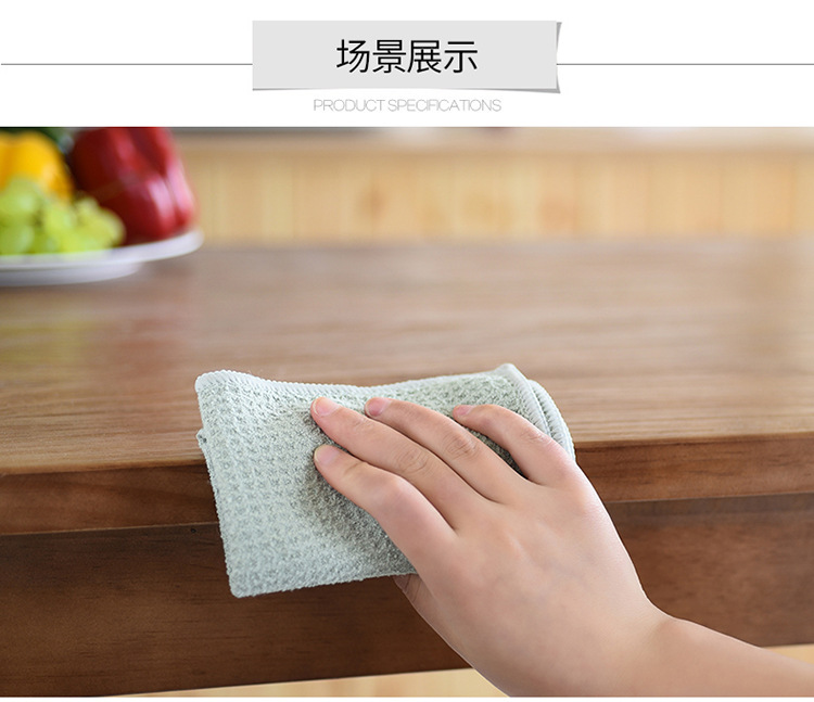 Japanese SP Waffle kitchen table cleaning cloth, fine denier fiber bathroom stain removal cloth, multi-purpose cleaning absorbent cloth pic 22