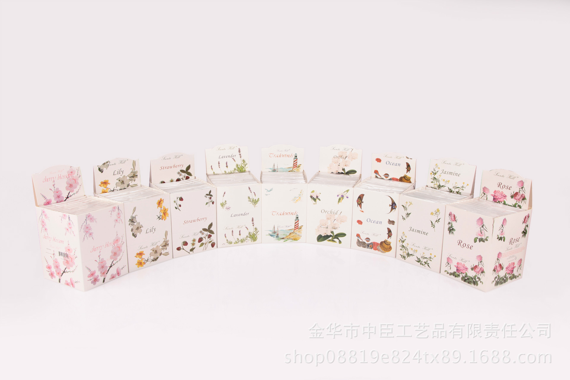 Floral pattern kraft paper box, airplane box, 120g paper box, gift box, customizable, simple style pic 2
