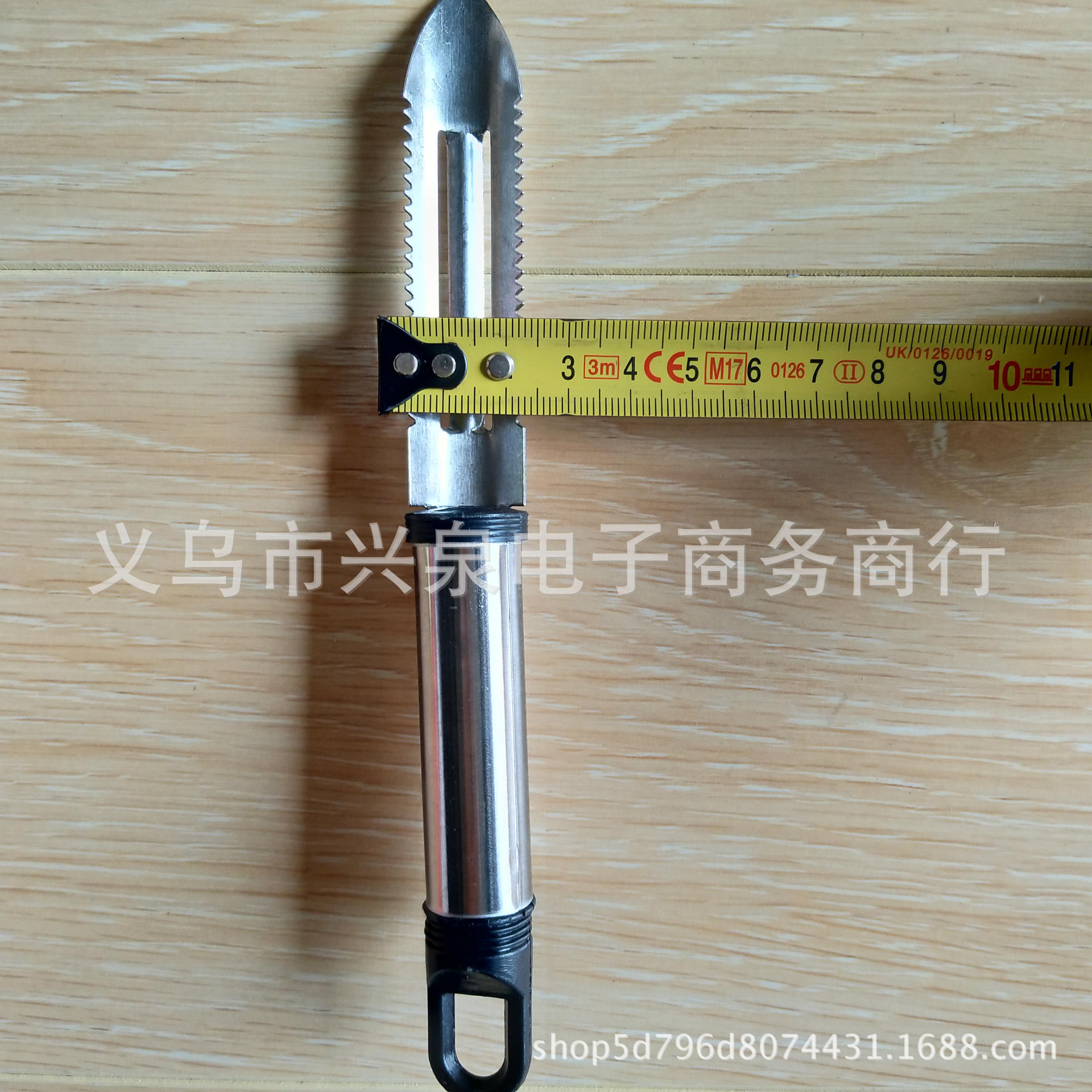 【 Zone 2-10 】 Steel handle pointed peeler 12/ pack 1200/ box fish scale peeling knife Peeler pointed peeler fish scale knife one yuan department store wholesale pic 2