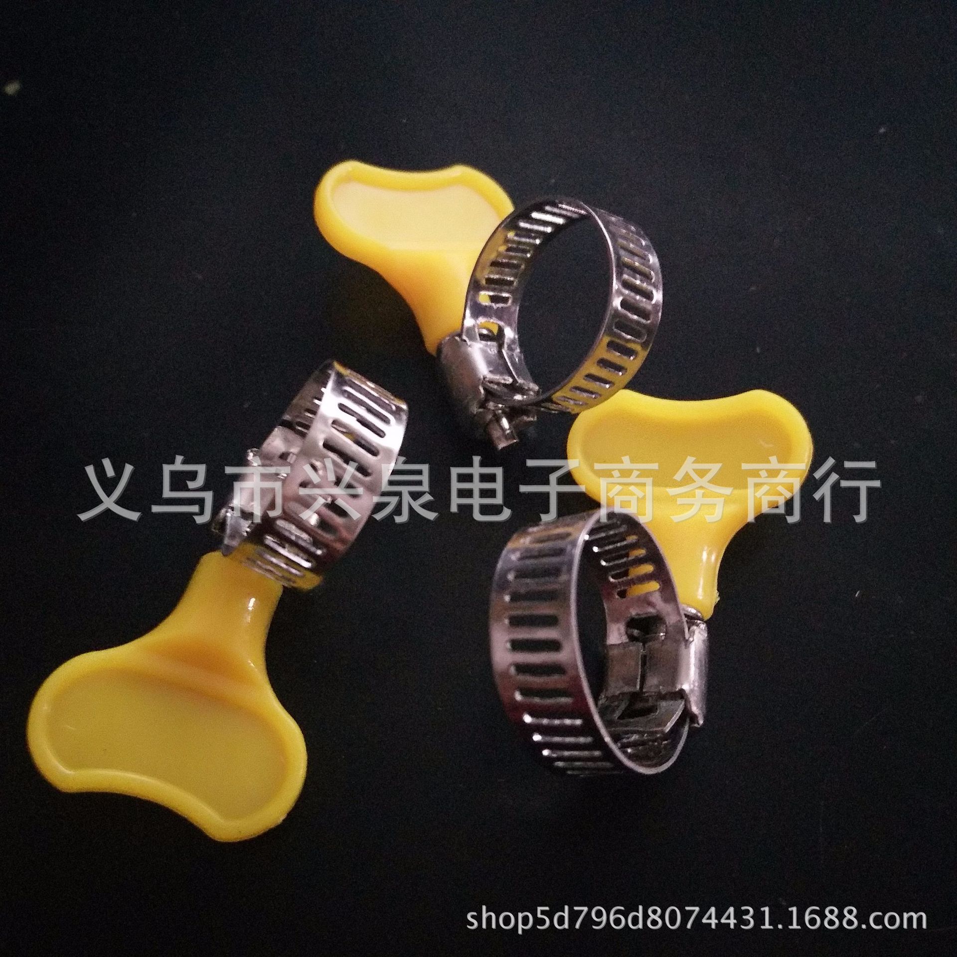 【 Door 】 Single hose clamp 100/ pack 5000/ box single hose clamp 12-20mm plastic handle small American-style clamp gas pipe clamp, pipe clamp wholesale 1 yuan pic 4