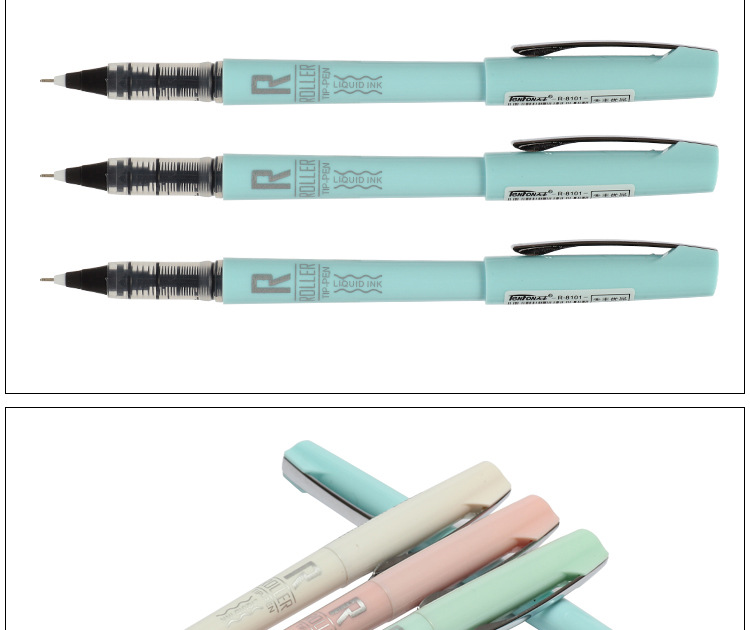 Tianfeng direct liquid ballpoint Pen, Business water-based pen, Korean version signature pen, reflow direct liquid Pen 810112 pieces per box pic 12