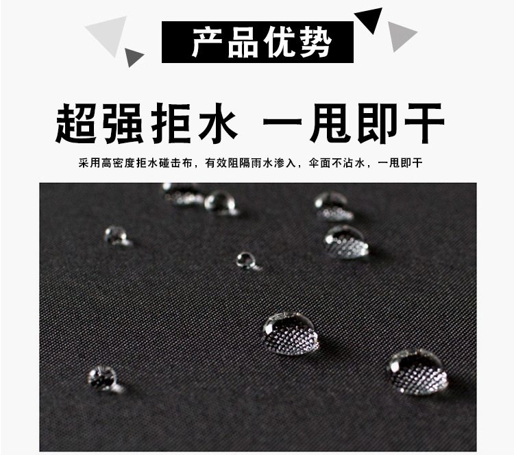 太阳伞黑白条纹宝塔伞16K直杆长柄晴雨伞广告时尚拍摄伞现货代发详情7