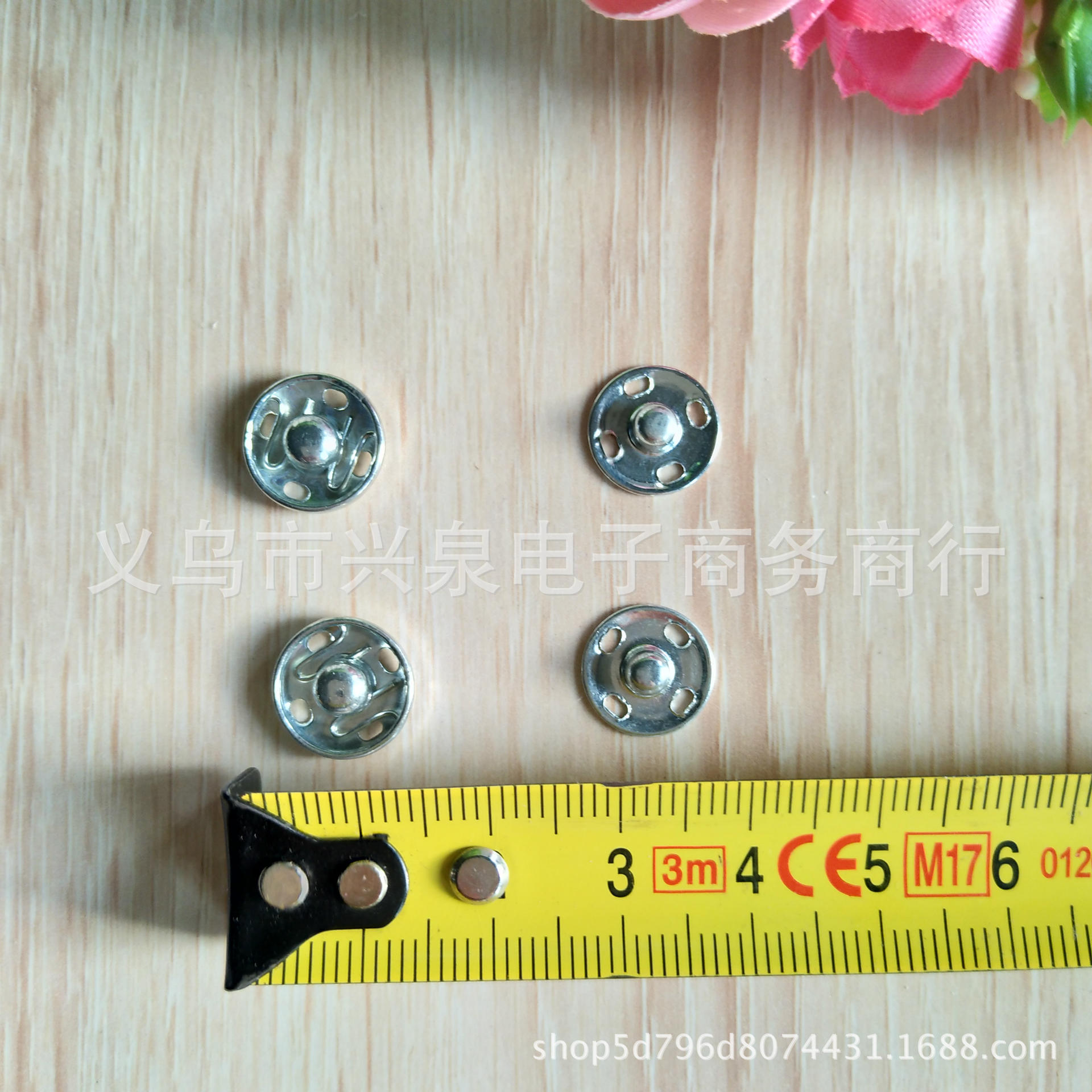 【 No. 2 】 Snap fasteners 50 per pack 800 per box Medium-sized snap fasteners, flip buttons, twist buttons, metal snap buttons, clothing child and mother buttons, one yuan per piece. Street stall supply pic 4