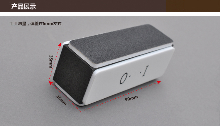 Black and white four-sided high-elasticity polishing blocks, gold and silver jewelry and cultural relic polishing and grinding blocks, multi-functional Bodhi walnut polishing plates pic 8