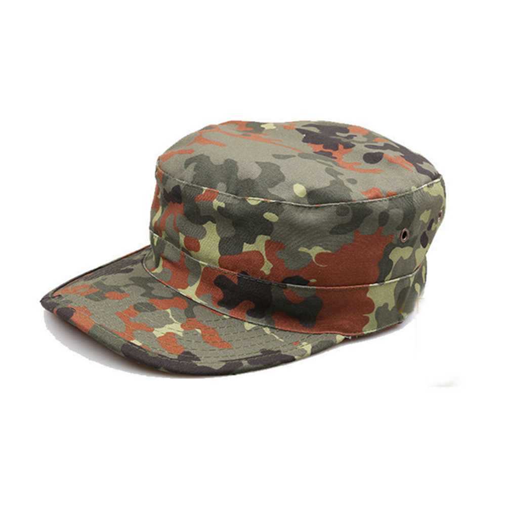Dinghong Military Enthusiast Outdoor camouflage flat top hat, male special forces soldier Penney hat, soldier cap, combat cap, training cap, female pic 11