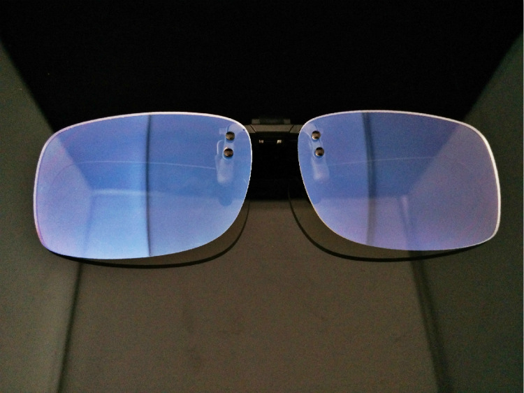 Glasses clips, blue light clips, small clips, coated clips, radiation protection glasses, computer eye protection clips, anti- pic 6