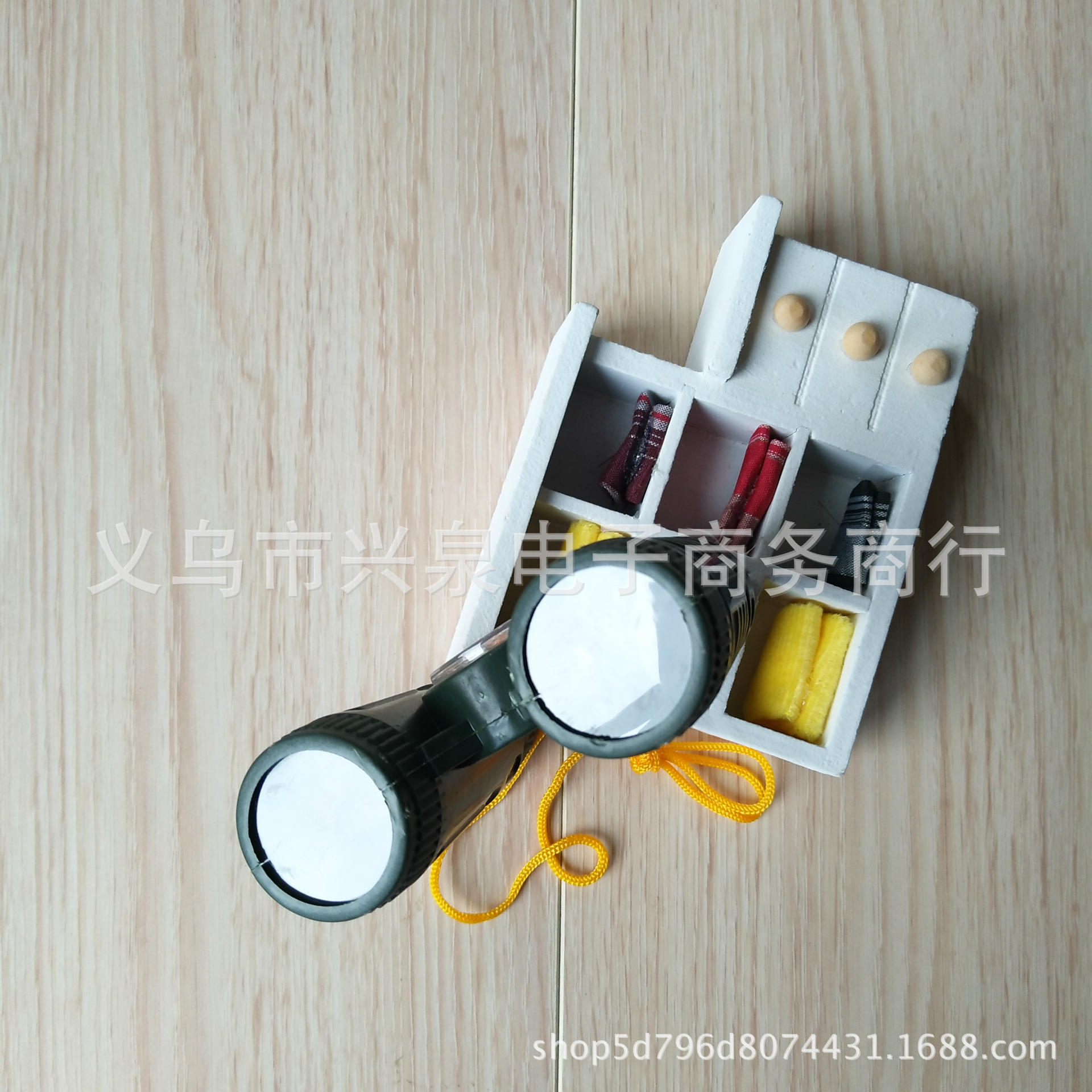 【 Zone 3-2 】 Telescope 36/ pack 1080/ box Toy Section Compass Toy Telescope Plastic Binoculars Plastic toys All over the store one yuan per piece pic 3