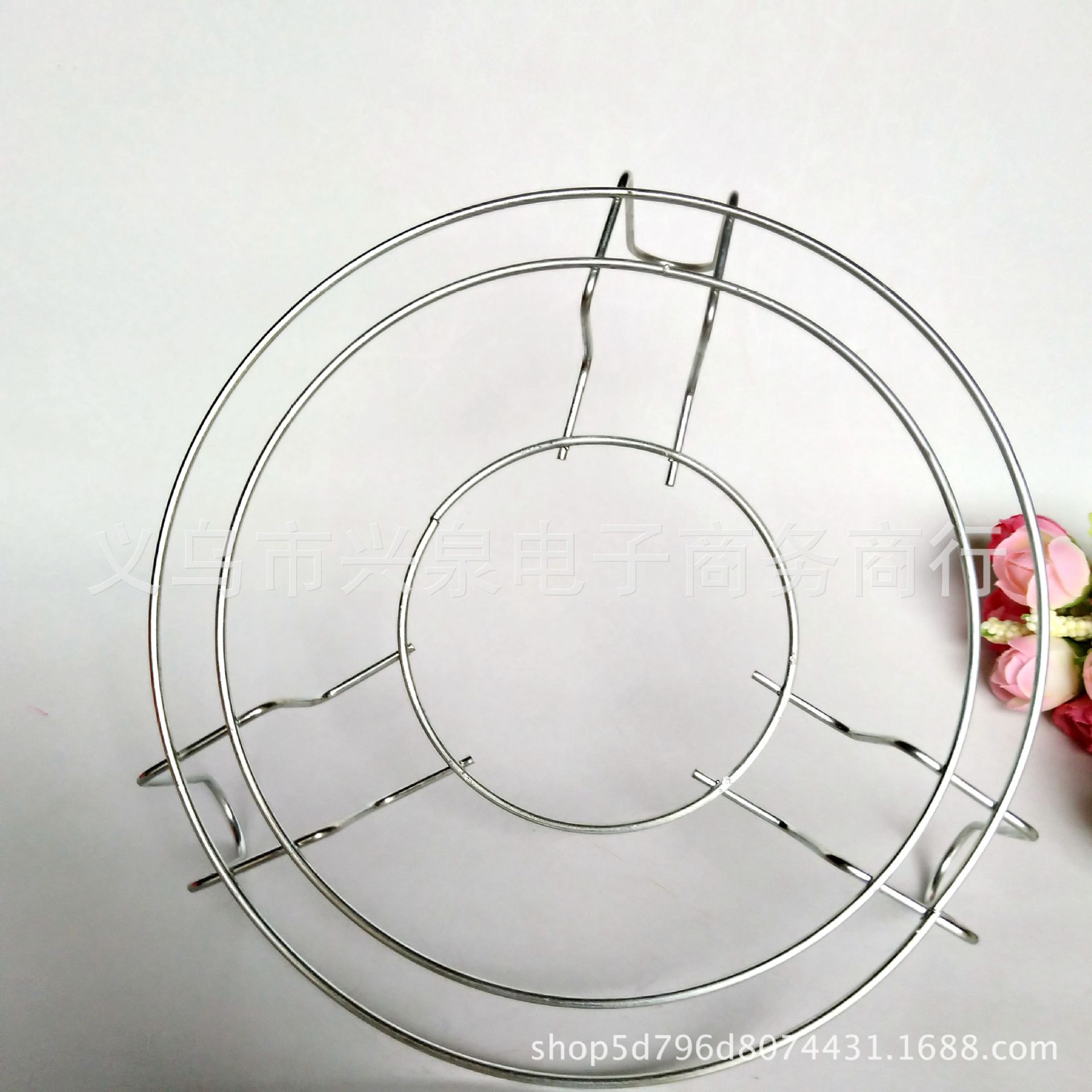 【 Zone 2-12 】 Double-layer steamer rack 600 yuan per box, double-layer steamer rack, pot rack, metal triangular steamer rack, kitchenware 1 yuan 2 yuan, small commodity wholesale pic 8
