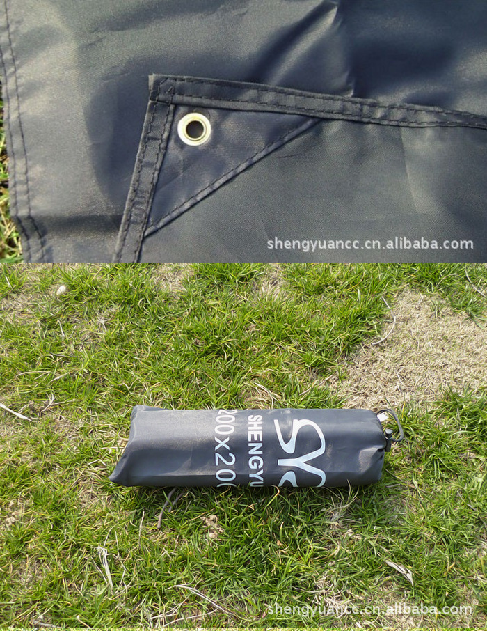 盛源户外多功能防水地布210*200cm遮阳地席简易天幕帐篷防潮详情18