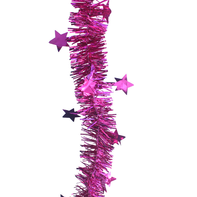 2026 Christmas decorative items: plastic stars, colorful strips and ribbons, wedding and festival decorations, scene arrangements, wool strips and latte art pic 7