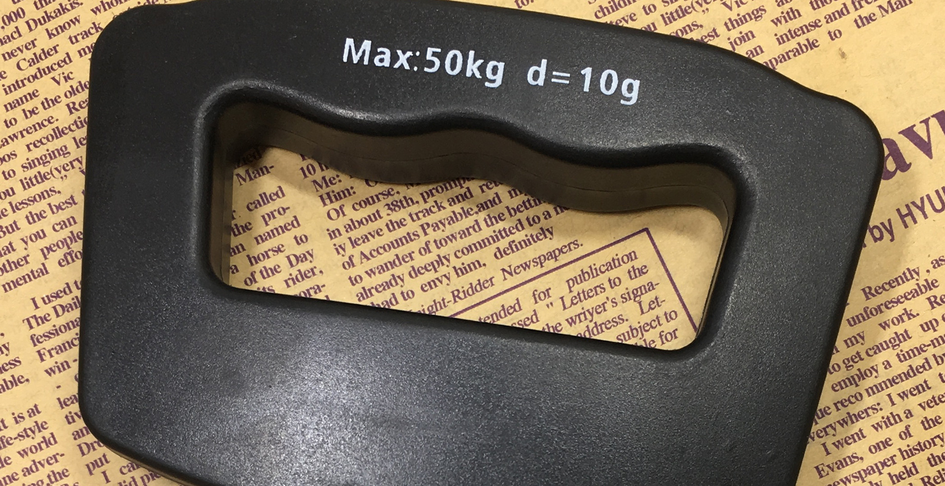 厂家直销外贸手提秤口字秤50kg便携式电子秤迷你口袋秤行李带手提详情15