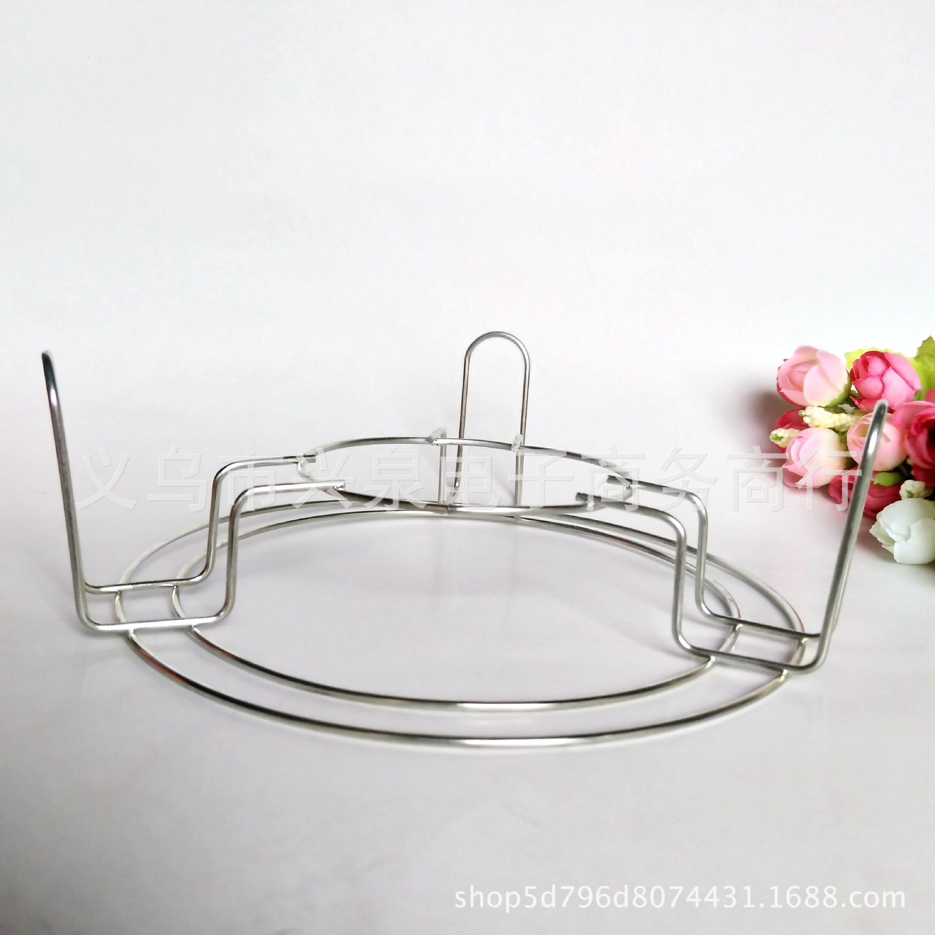 【 Zone 2-12 】 Double-layer steamer rack 600 yuan per box, double-layer steamer rack, pot rack, metal triangular steamer rack, kitchenware 1 yuan 2 yuan, small commodity wholesale pic 6