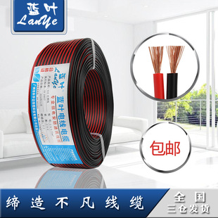 Blue Leaf National standard 2.54 square copper core wire for home decoration, 1.5/6/10 pure copper flame-retardant BV wire pic 6