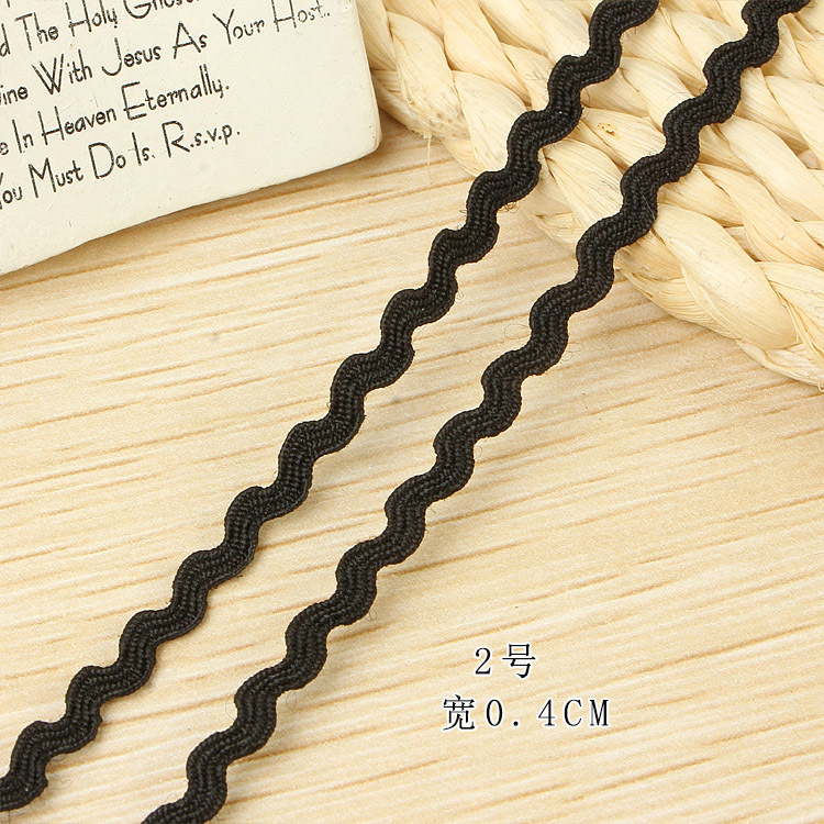 Black DIY lace clothing accessories and home decoration factory direct sales pic 8