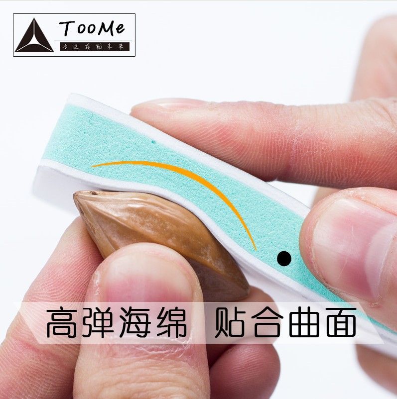 In-stock green and white silver polishing plates, grinding strips, perfect tools for scraping porcelain patina, and polishing of Bodhi seeds, walnuts, and silver jewelry pic 10