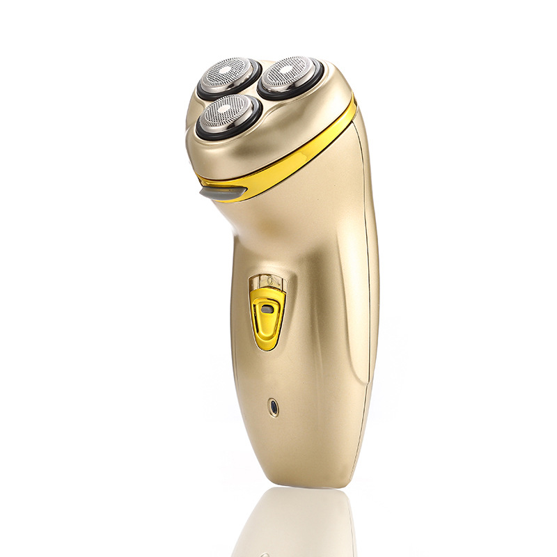 Lingke ES178 Gold three-blade Razor, Electric charging razor, waterproof Beard Razor Manufacturer wholesale pic 7