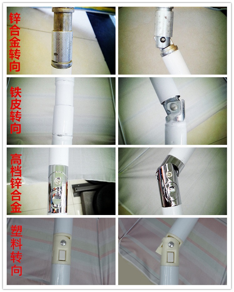 批发 外贸 2米户外遮阳 大太阳伞 沙滩伞 可印广告防紫外线详情15