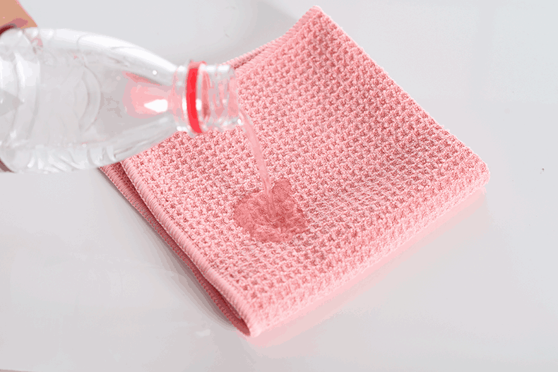 Japanese SP Waffle kitchen table cleaning cloth, fine denier fiber bathroom stain removal cloth, multi-purpose cleaning absorbent cloth pic 18