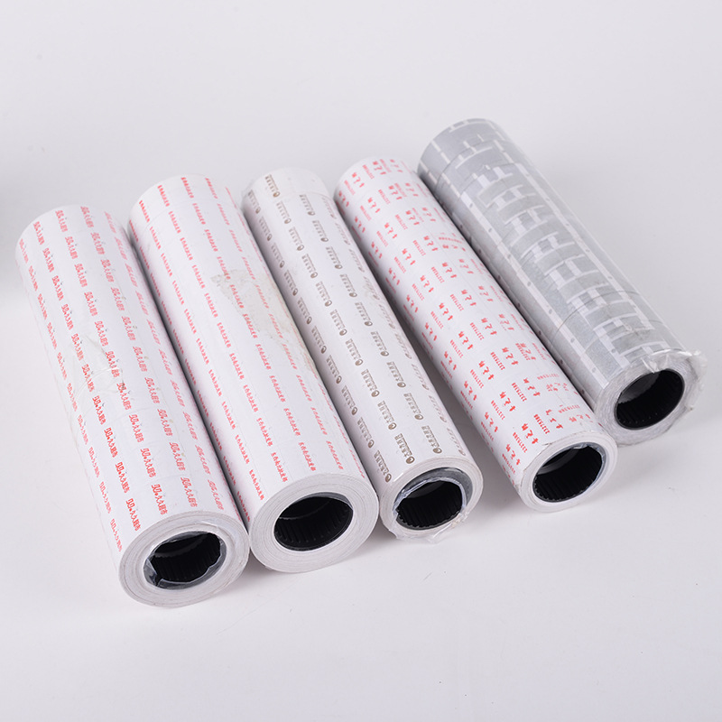 Factory direct sales of 22*12cm single-row 500 pieces of water-based adhesive price tag paper and supermarket label paper. Custom orders based on samples available for printing pic 5