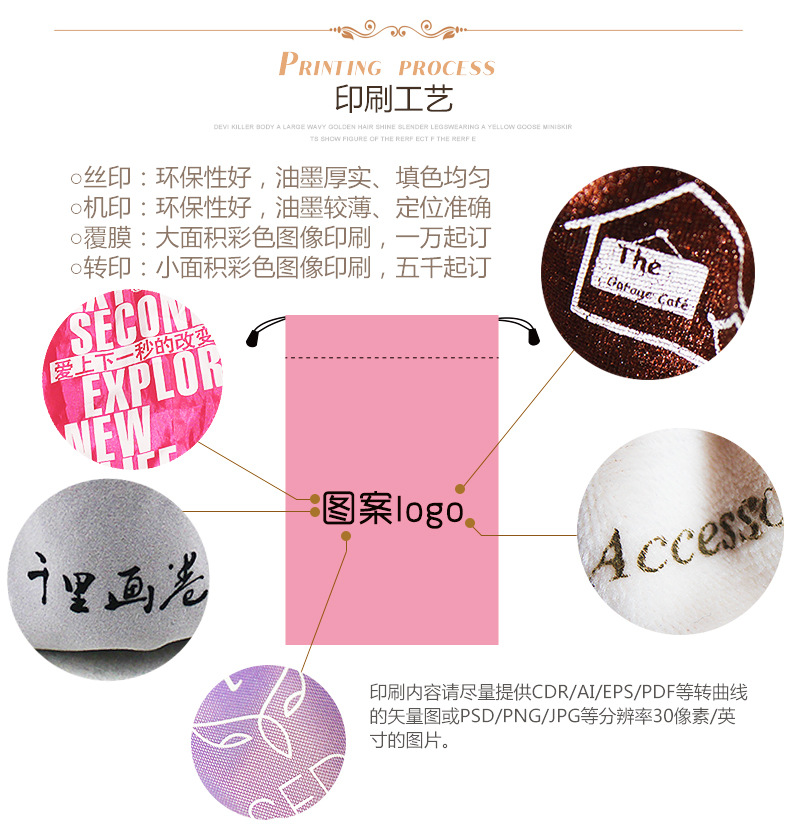 厂家生产欧根纱信封袋批发糖果礼品束口纱袋 独特来样可印LOGO详情32