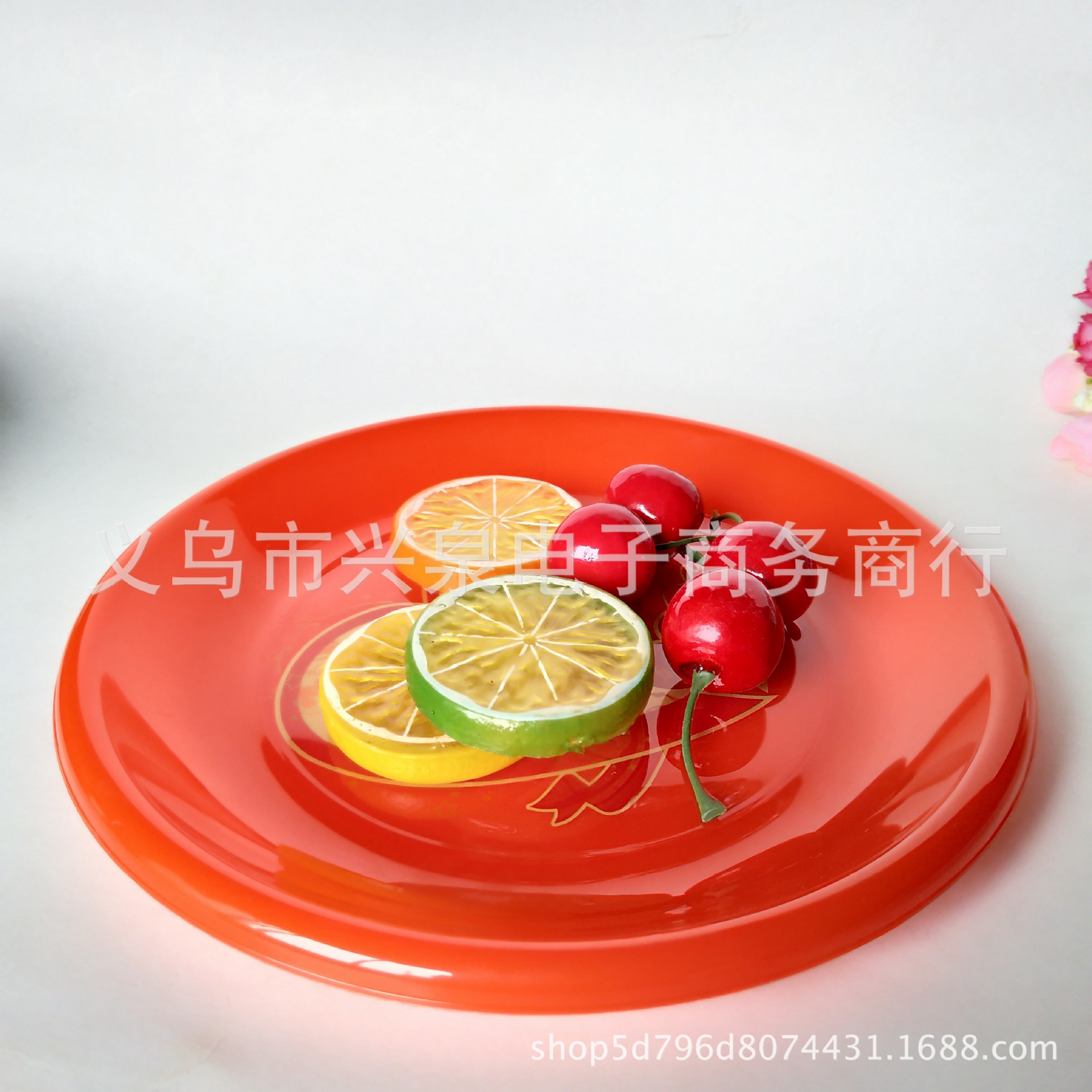 【 Districts 3-7 】1022 stores offer fruit platters for happy events at 600 yuan per box. Plastic platters, red candy platters, flower pot pads, thermos trays, wedding use, wholesale at one or two yuan pic 3