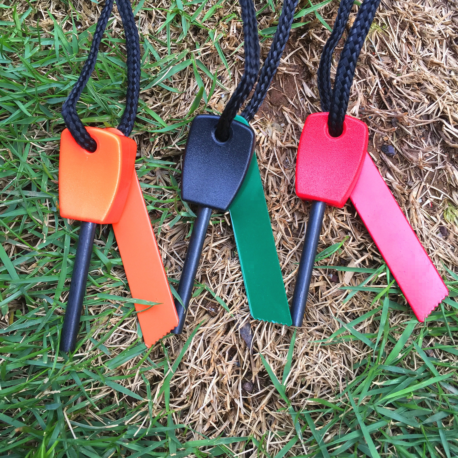 Small Camping PSK survival Outdoor Equipment Economy Edition Small Mini Flint Waterproof Fire Magnesium Strip pic 1