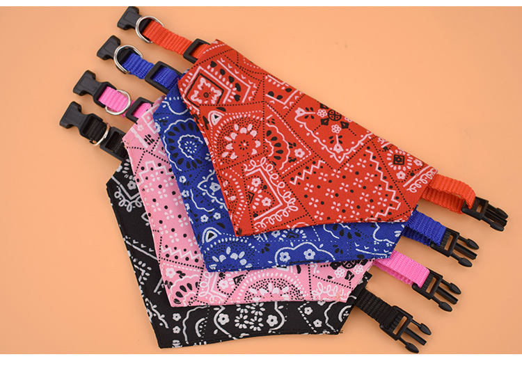 Pet supplies: Pet saliva wipes, printed pet dog collars, cat triangular collars, pet triangular collars pic 10