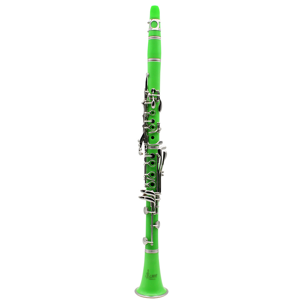 LADE clarinete en si bemol 17 teclas baquelita negro estudiante adulto examen conjunto de instrumentos color baquelita pic 15