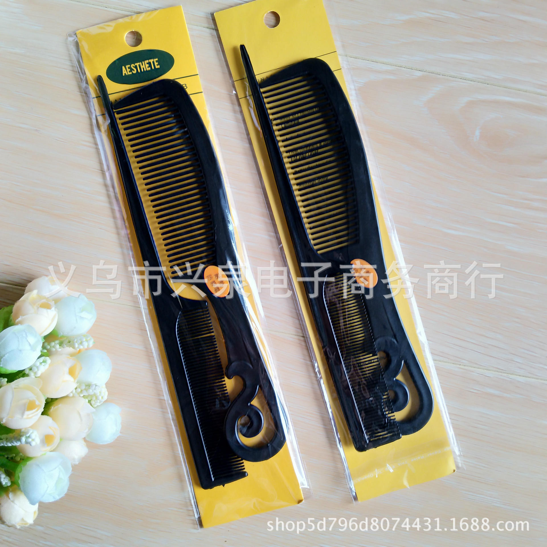【3-11】 Black pair combs, 20 yuan per pack, 1440 yuan per box. Store combs, two sets of combs, hair care combs, pointed black combs, wholesale for one yuan pic 7