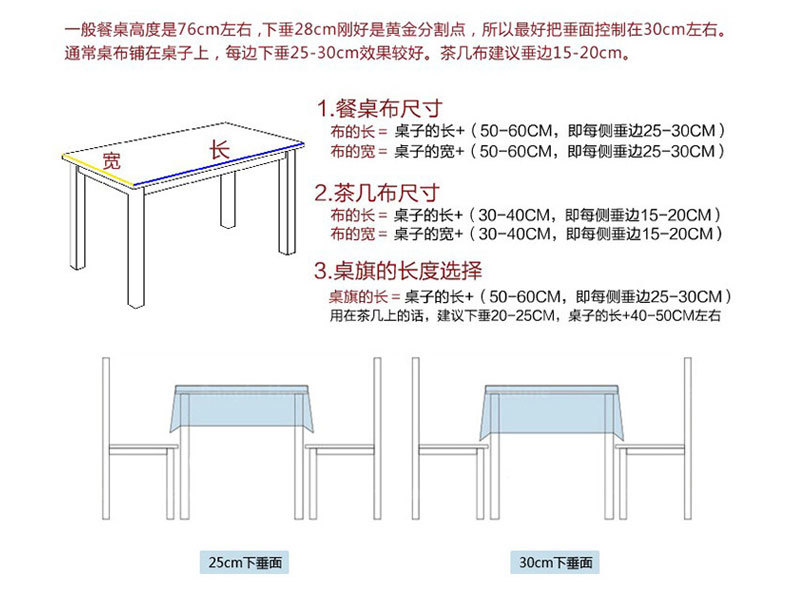 跨境现代简约纯色中式防尘防滑耐磨会议室茶几餐桌亚麻桌布详情18