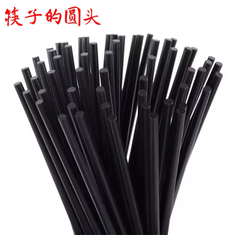 Black melamine chopsticks 23.5/24/24.5/26.5/27cm long plastic sterilized chopsticks for restaurants, hotels and canteens pic 4